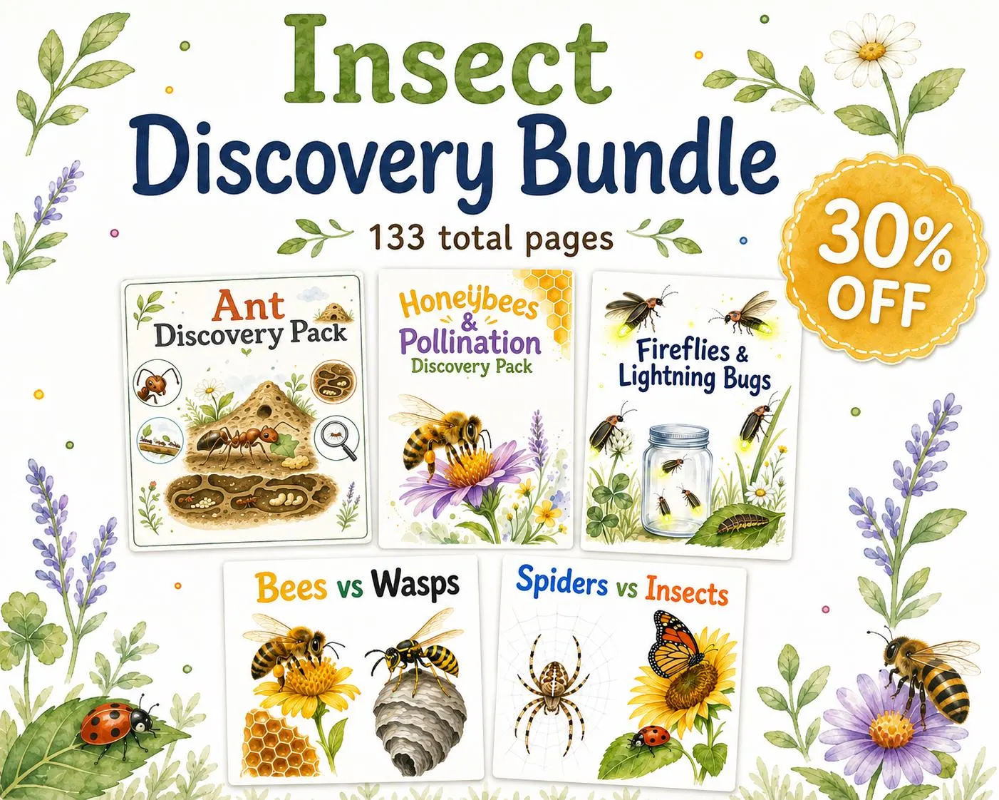 Insect Discovery Bundle for Kids